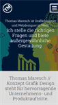 Mobile Screenshot of maresch-design.at